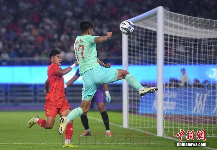 中国男足亚运队4:0战胜缅甸队挺进16强
